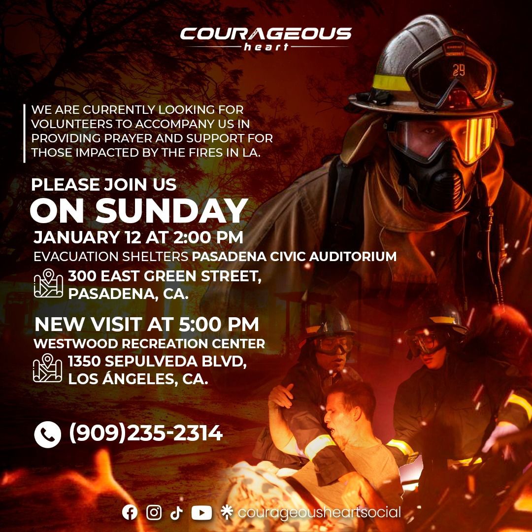Join Us in Providing Prayer and Support for Fire Victims in LA