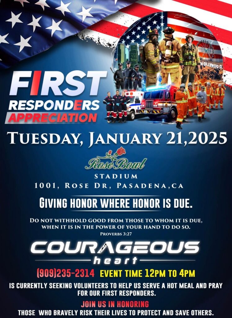 Tribute to the Heroes: Appreciation for First Responders